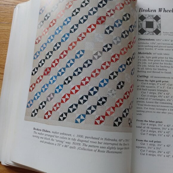 Vintage Quilting Pattern Book 101 Fabulous Rotary Cut Quilts Patchwork Place - Picture 8 of 16